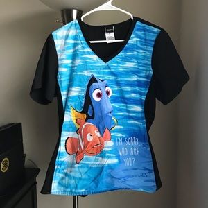 Finding Nemo Dory Disney Pixar Scrubs
